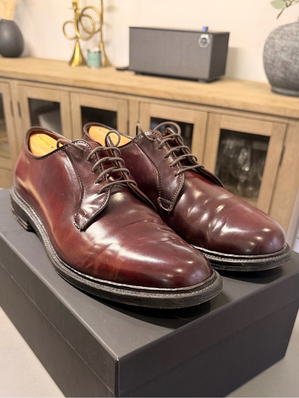 Alden 990 Horween colour 8 shell cordovan